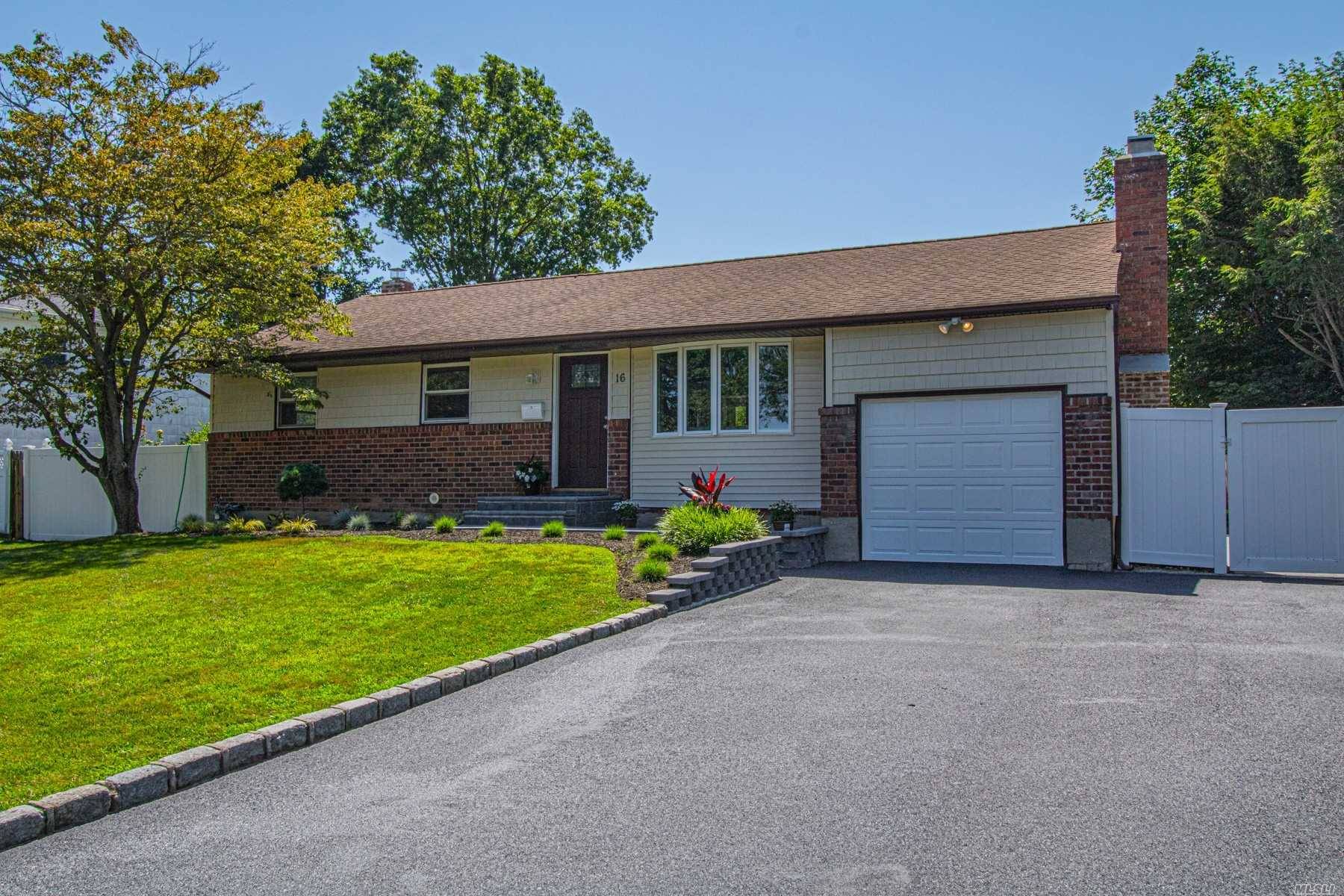 Newly renovated ranch located near Commack High School and Park with easy access to the Northern State and Jericho Tnpk.