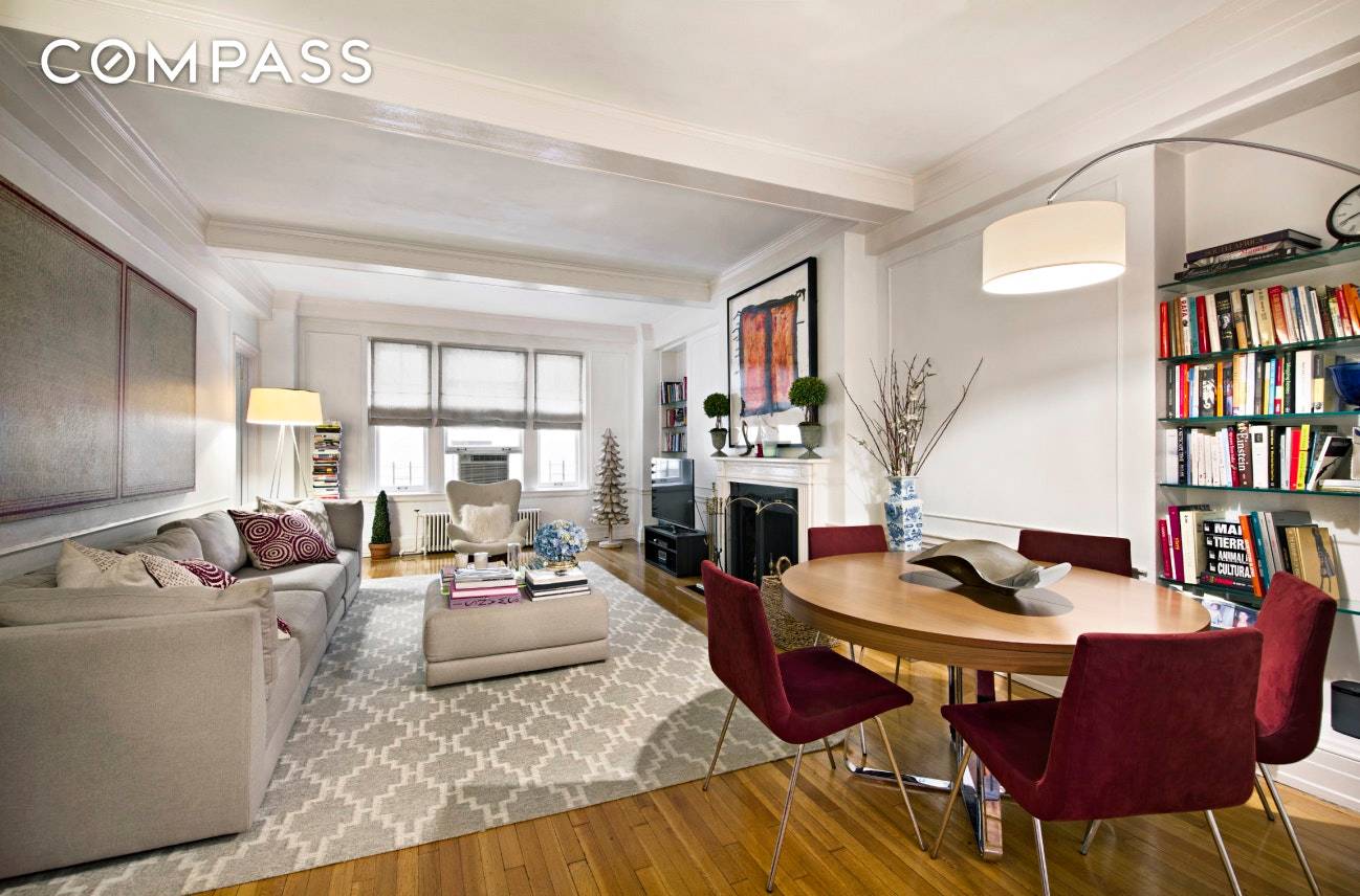 Find yourself home in this gracious apartment designed for comfort and living.