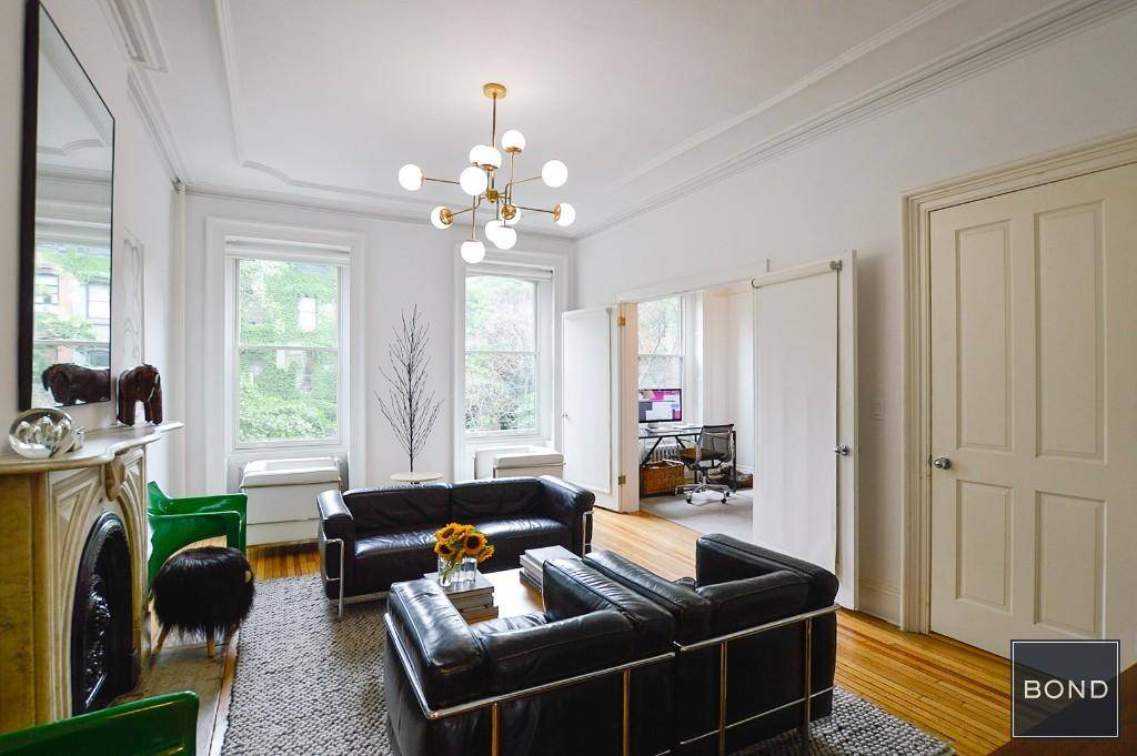 Situated on a gorgeous. tree lined block in Fort Greene, this beautifully renovated upper duplex is available to rent, FULLY FURNISHED only, starting August 15, 2019.