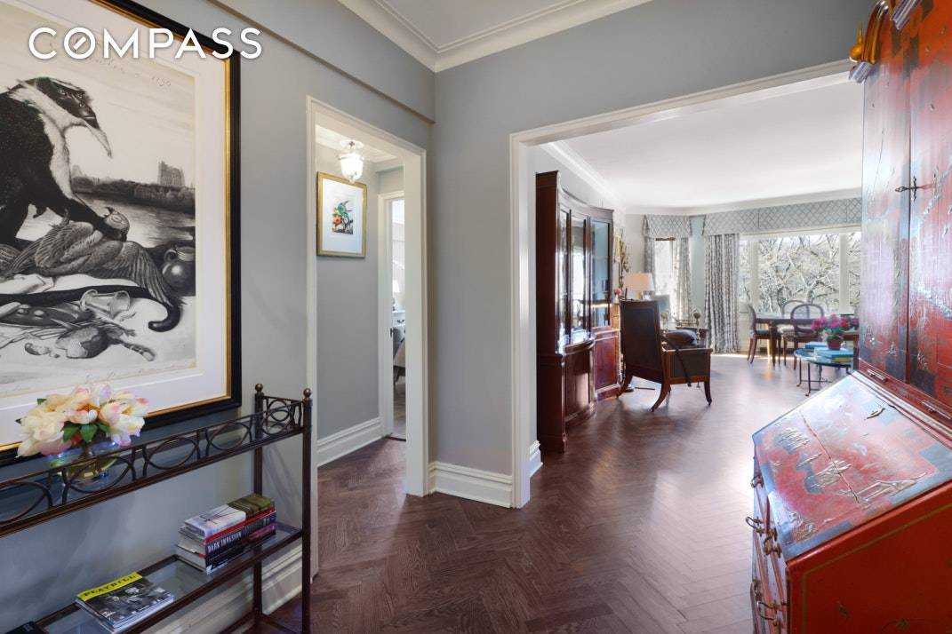 With both the Living Room and Bedroom facing Central Park, this beautiful, renovated one bedroom apartment is further enhanced by the this prestigious cooperative's food service and dining room.