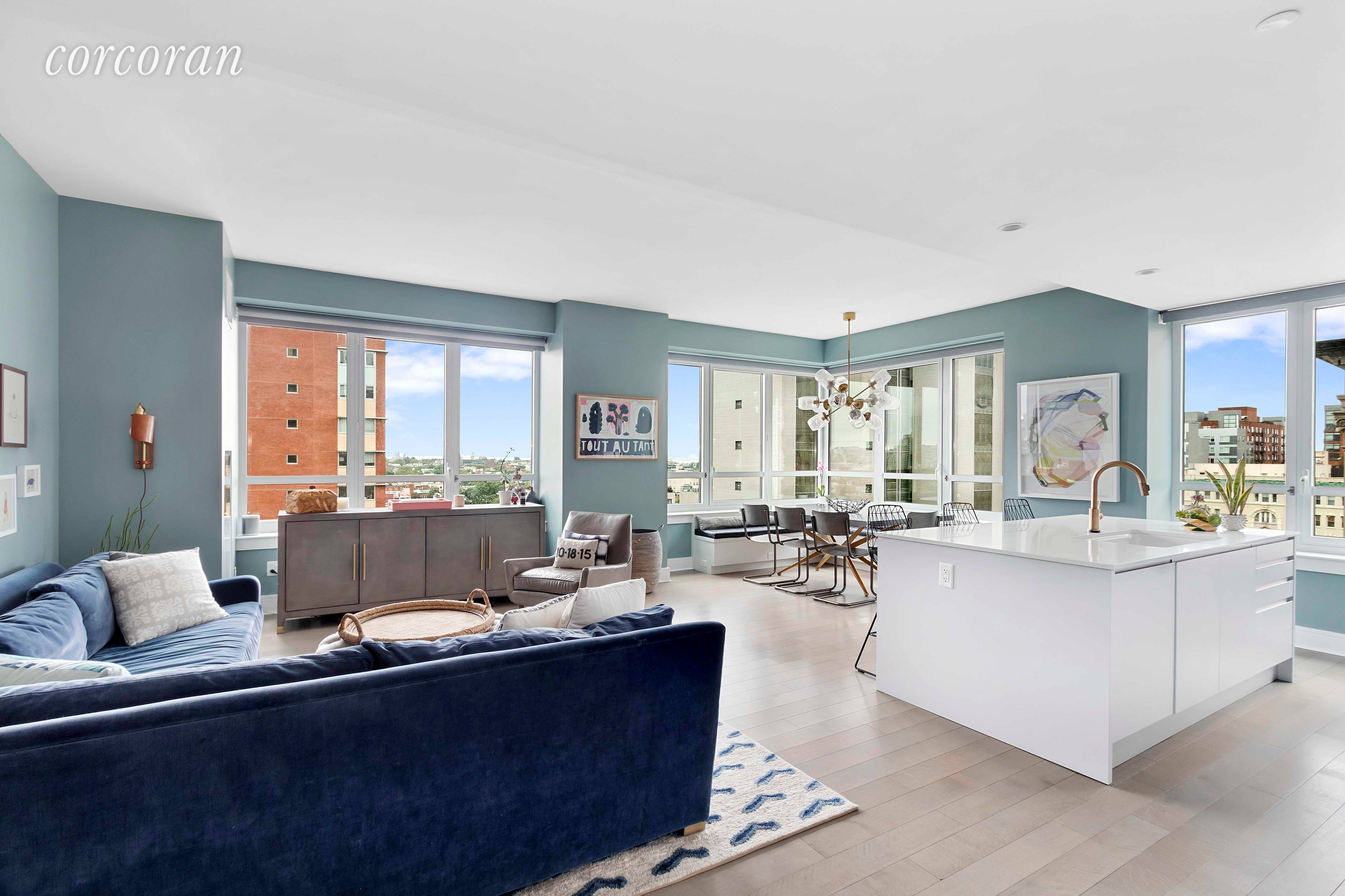 A fantastic three bedroom parking at the incredibly popular 265 State Street The Boerum condominium located at the absolute nexus of Boerum Hill, Brooklyn Heights and Downtown Brooklyn.