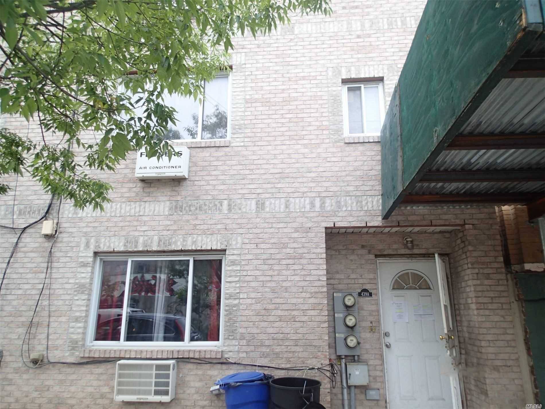 Great Opportunity To Own A 2 Family In A Great Brooklyn Neighborhood !