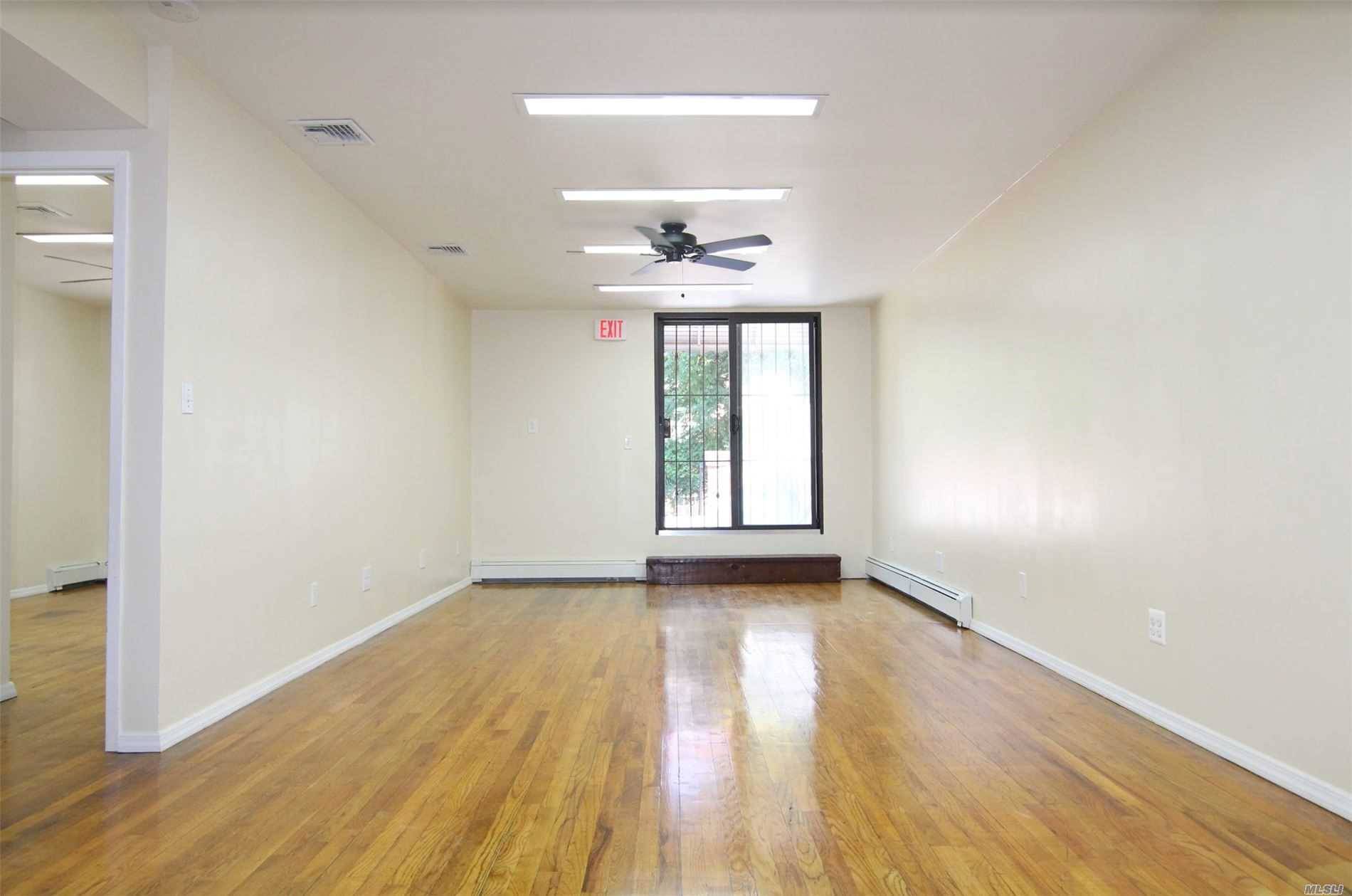 2nd Floor Commercial Retail, Separate Kitchen Area, Separate office space with private area, Hardwood Floors, Gas Line, Newly renovated, Close to 7 Train 103rd Shea Stadium, and Grand Central Parkway, ...