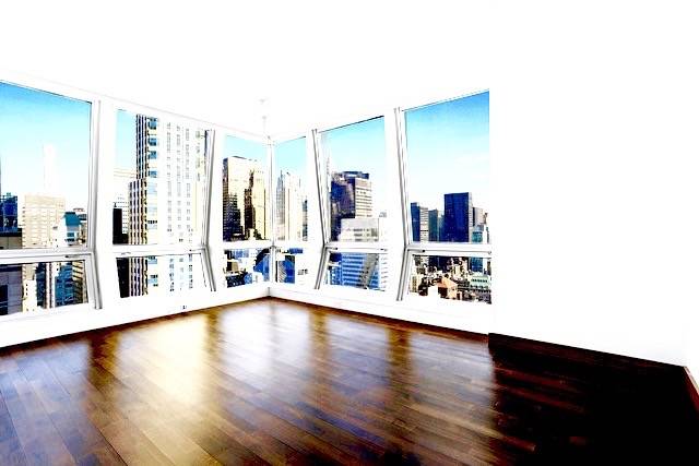 Fifth Ave Gem ~ Massive 2 BR w/ Floor to Ceiling Windows ~ W/D ~ Luxury Condo Bldg!