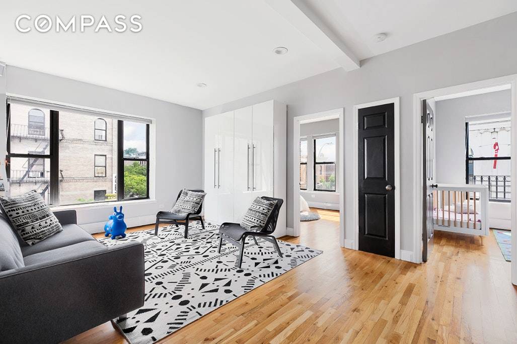 Modern sophistication and style blend magnificently in this chic, corner 2 bedroom in prime Bay Ridge.