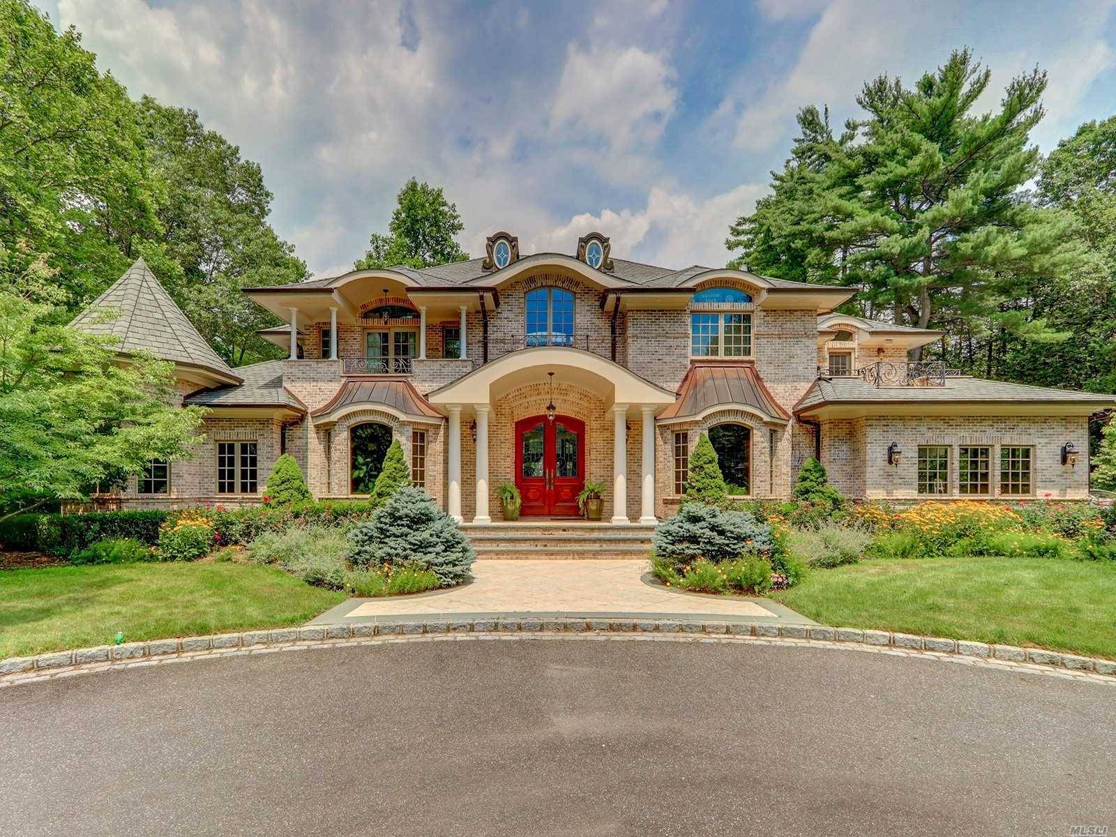 Welcome to this Sophisticated Elegant Brick Colonial with a Gated Private Entrance Leading To The Most Elegant Spacious Home on 2 Acres.