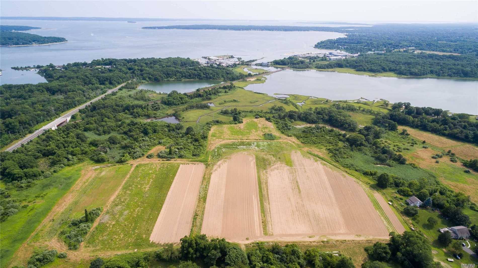 Greenport Farmland Rare opportunity to own approximately 35 acres with 33 acres development rights sold and a 1.