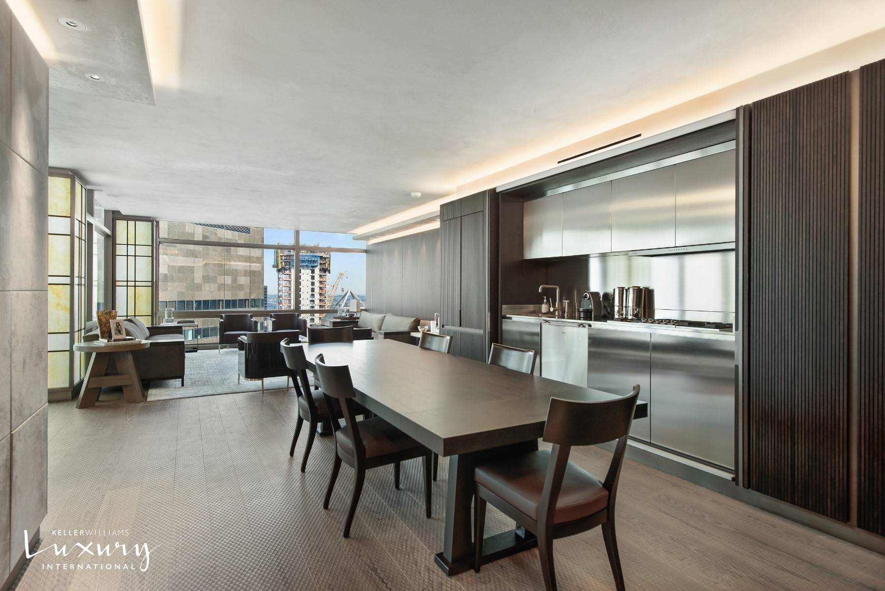 High up in the most elite reaches of Trump Tower, floating above Central Park and the City, a masterpiece of design and artful living has been created for a most ...