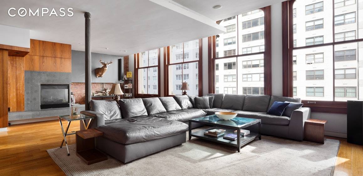 Offered both furnished or unfurnished, this grand 2526 sq ft true loft in the heart of Greenwich Village is made for those lovers of open spaces that mix old world ...