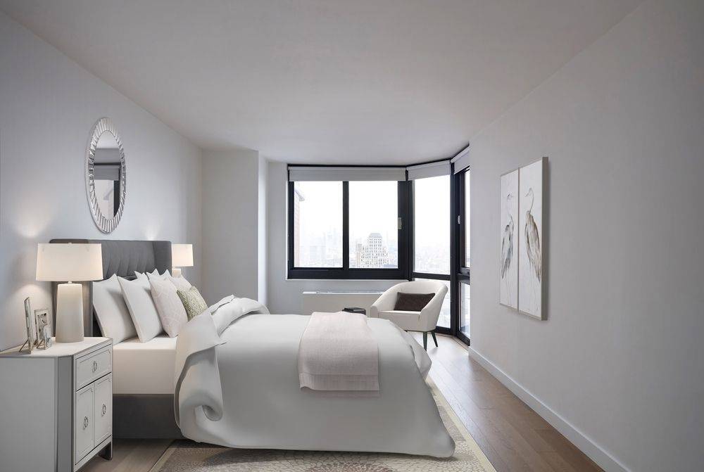 Large One Bedroom Loft Style Apartment With Floor To Ceiling Windows In Tribeca