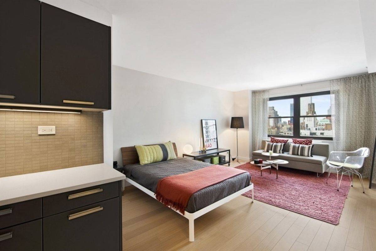 Brand New Studio In High Rise Luxury Building Close To Midtown!