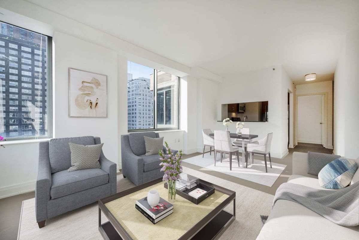 two bedroom in luxury residential building located on East 34th street near grand central!