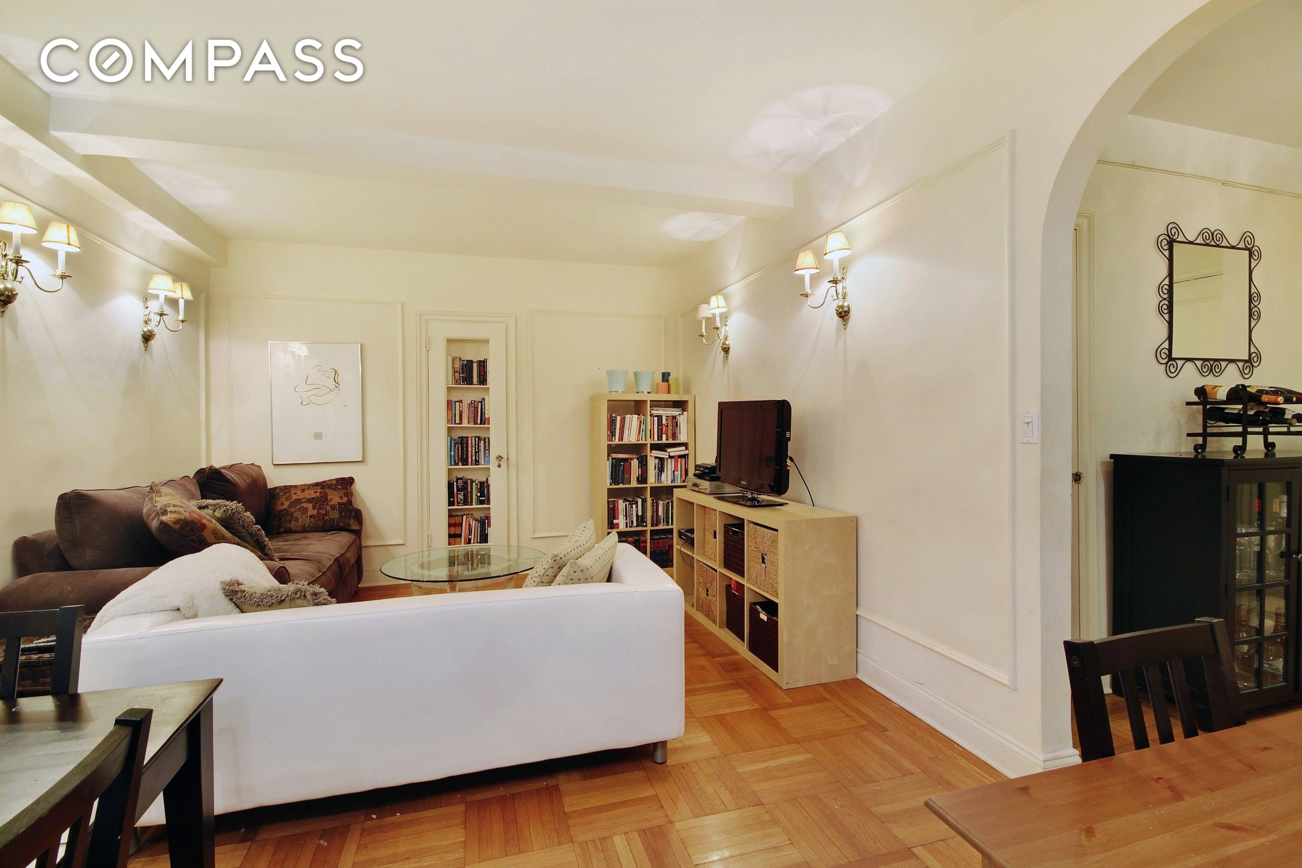 Renovated and perfectly maintained pre war 2 bedroom 2 bathroom home in a full service Upper West Side condominium.