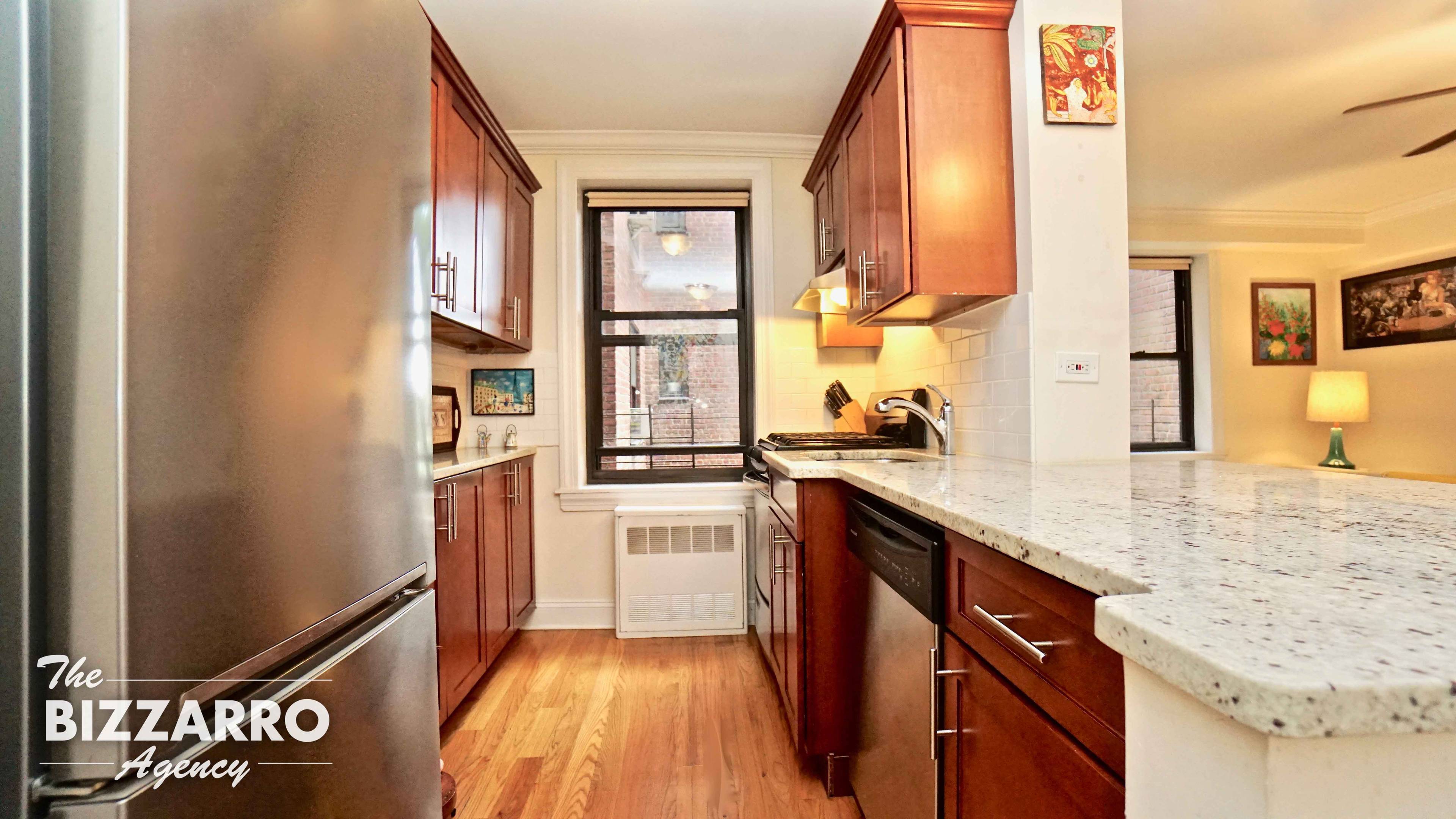 Come tour this sun soaked fully renovated apartment !