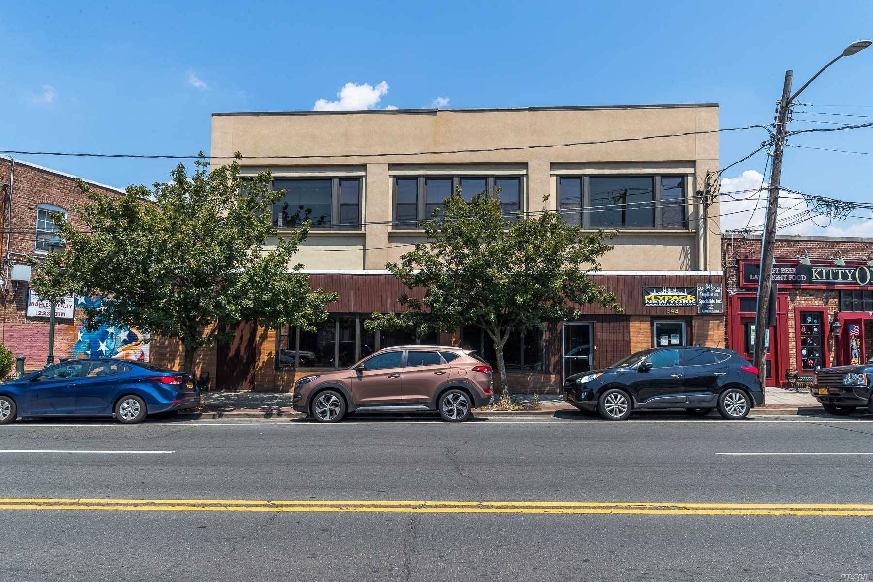 7, 770 Square Feet of multi use space with storefront exposure on Merrick Road, large municipal parking lot in rear, and an optional oversized loading dock additional rent for bay ...