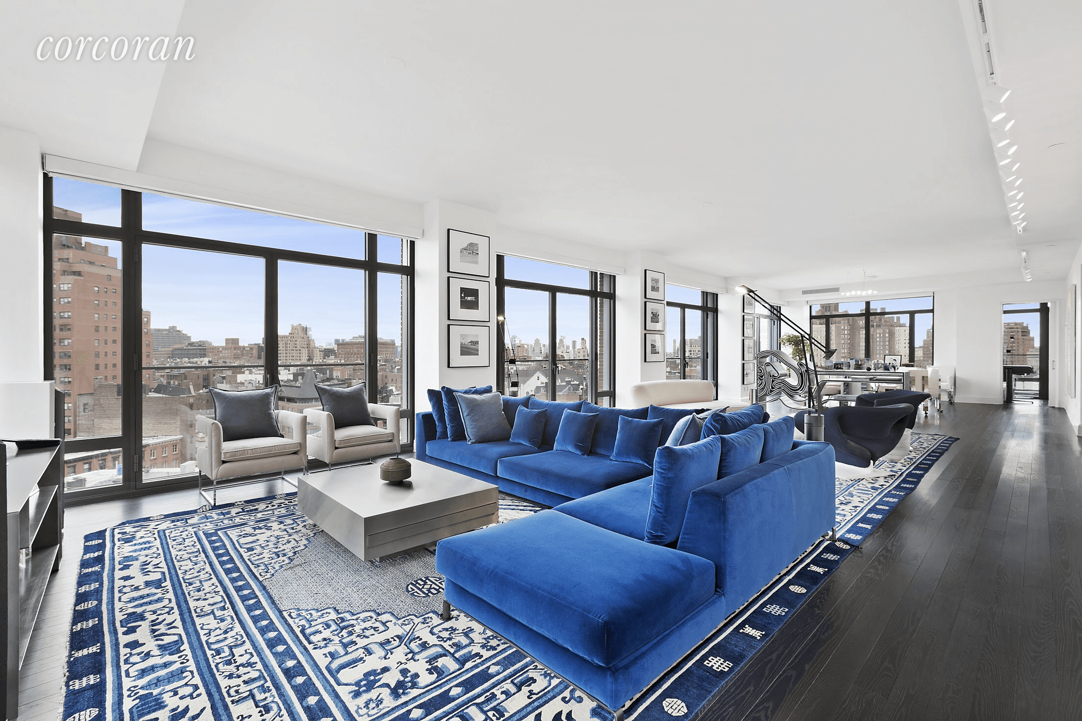Residence 8A 155 West 11th StreetRare Opportunity at Greenwich LaneThree Bedrooms Three Baths Powder Room 3, 965 sqft indoor 1264 sqft private outdoor space This expansive 8th floor residence at ...