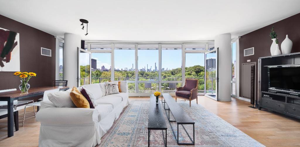 Rare opportunity to own a sprawling two bedroom, 2 1 2 bathroom home with expansive Central Park views in a premier building.