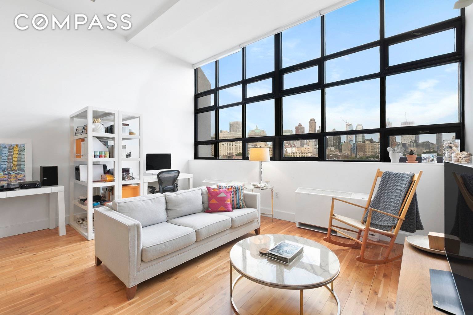 One Brooklyn Bridge Park Luxury loft apartment located in the premiere, full service condominium building on the Brooklyn waterfront, in Brooklyn Heights.
