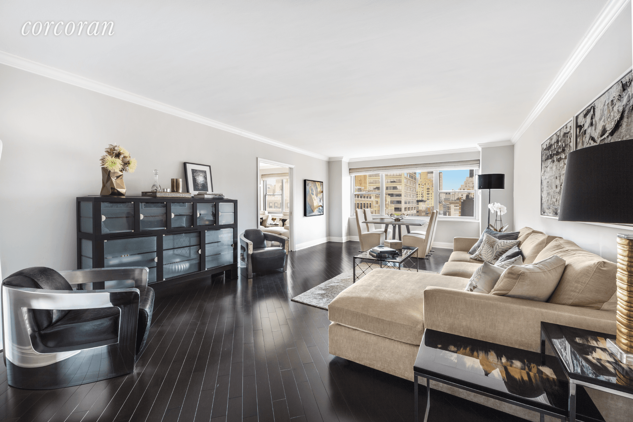 Located in a white glove Park Avenue cooperative, this stunning two bedroom, two and a half bathroom residence has open eastern and northern views, affording an abundance of sunlight throughout ...