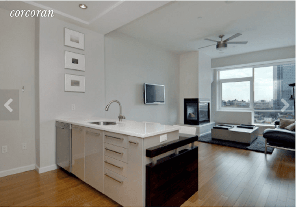 High floor, state of the art, bright one bedroom condo in Long Island City's View 59.