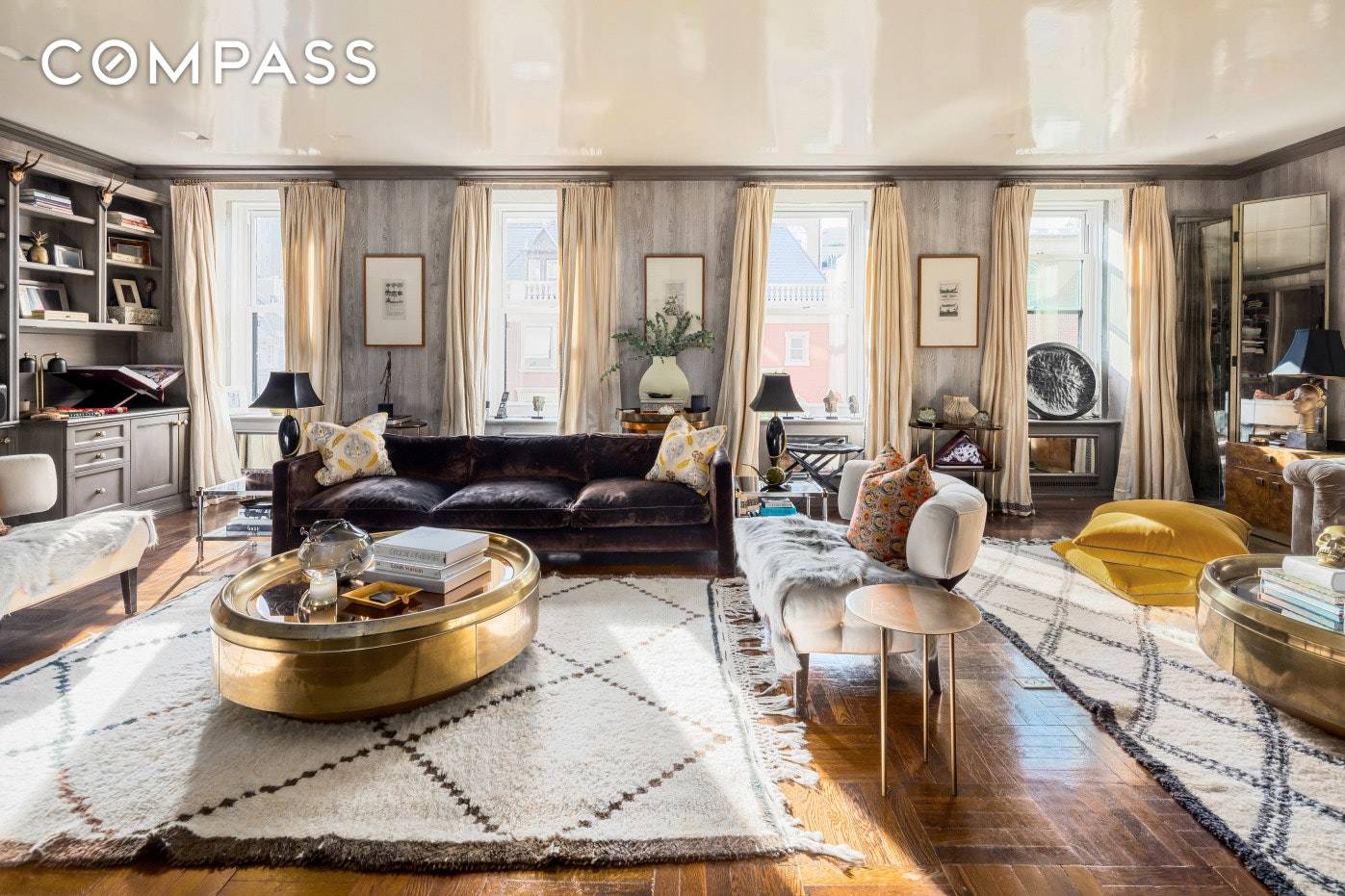 Classic pre war architecture meets contemporary design in this magnificent ten room, full floor residence in one of the Upper East Side s most sought after prewar cooperatives.