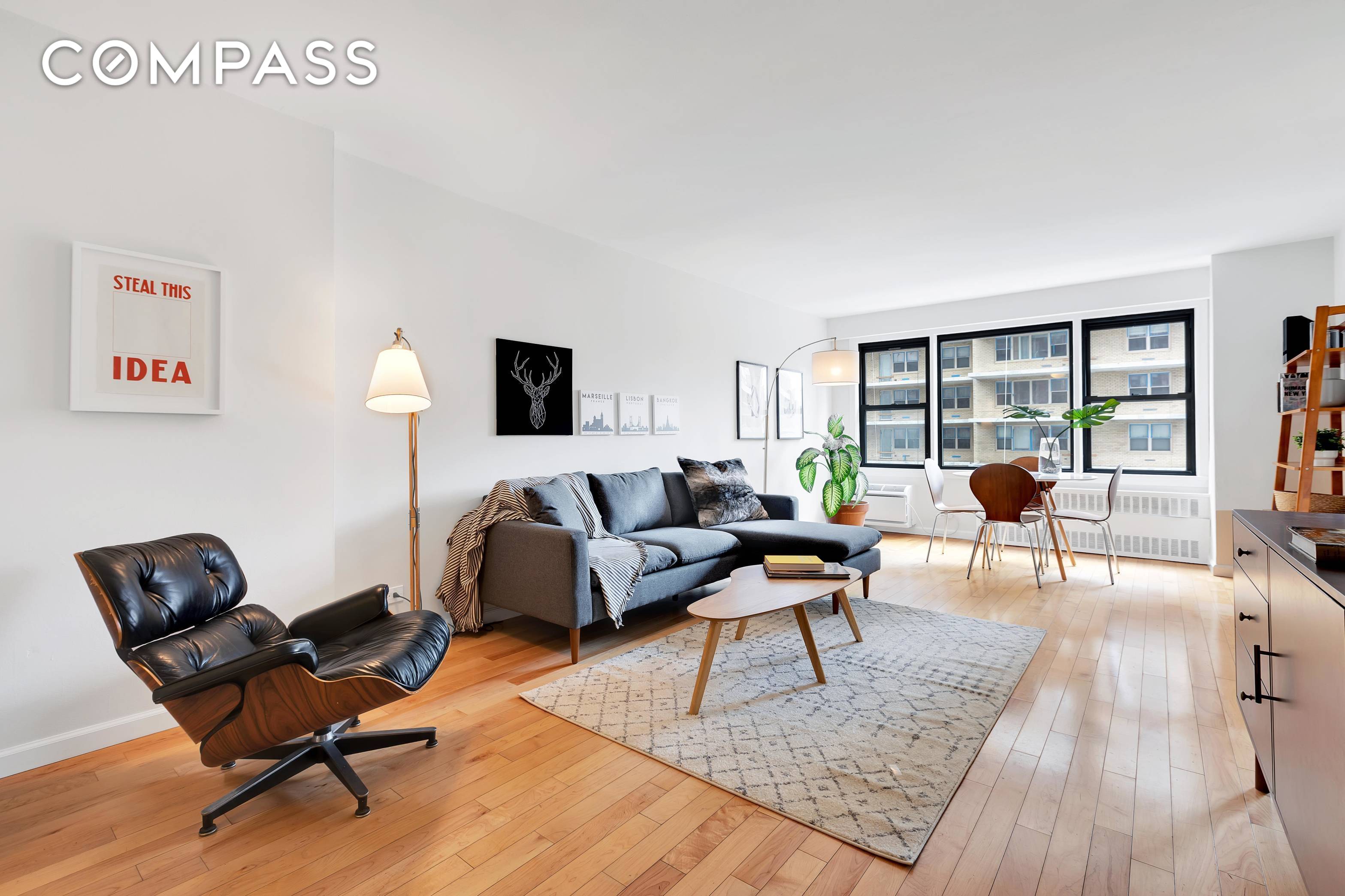 Bright and spacious is how you d describe this fabulous Junior 4 corner unit at Tracy Towers in the Gramercy Kips Bay area.