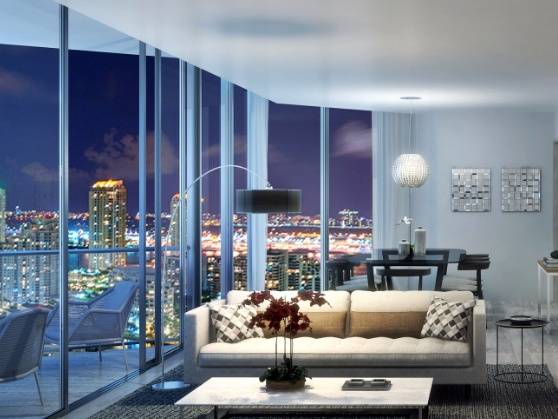 Sweeping views of Miami from the tallest residential building in the city