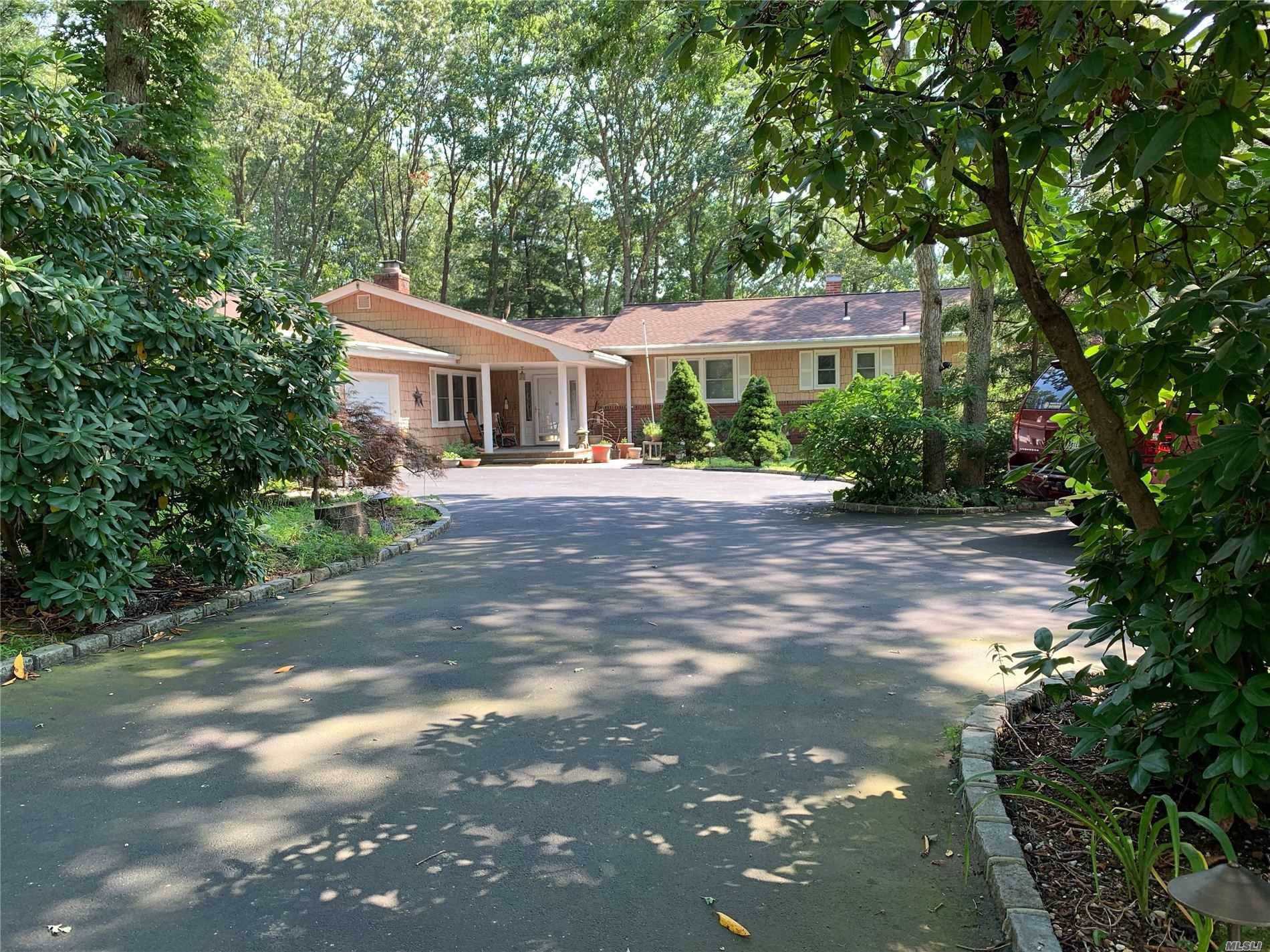 Manicured Corner lot, expansive Ranch, beautifully maintained, Estate like LR, formal DR, generous EIK kitchen with fireplace attached to family room, 4 bdrm, 2 1 2 bath, patio with very ...