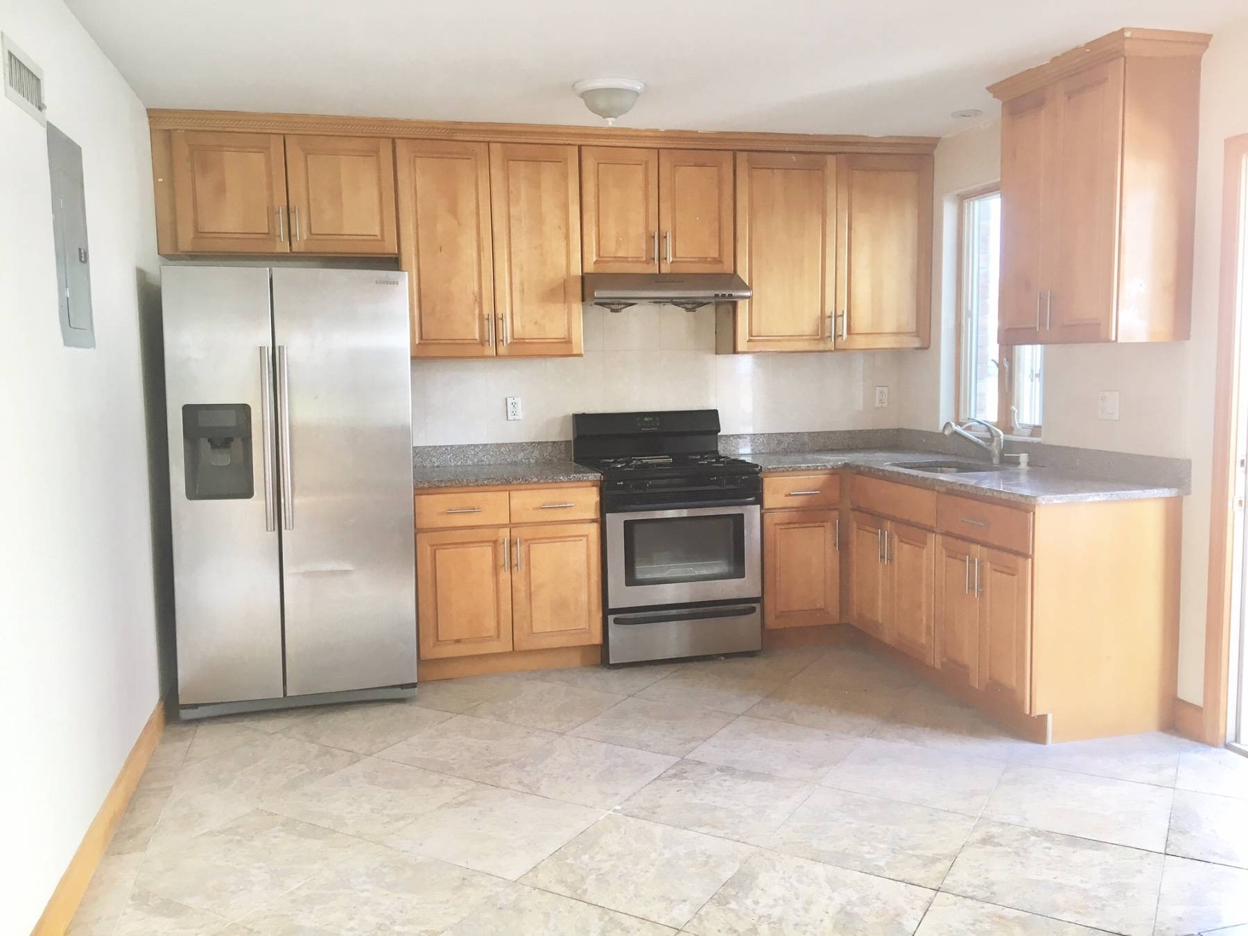 NO pets. Newly renovated, expansive 2 bed, 2 bath apartment located in the heart of Fresh Meadows.