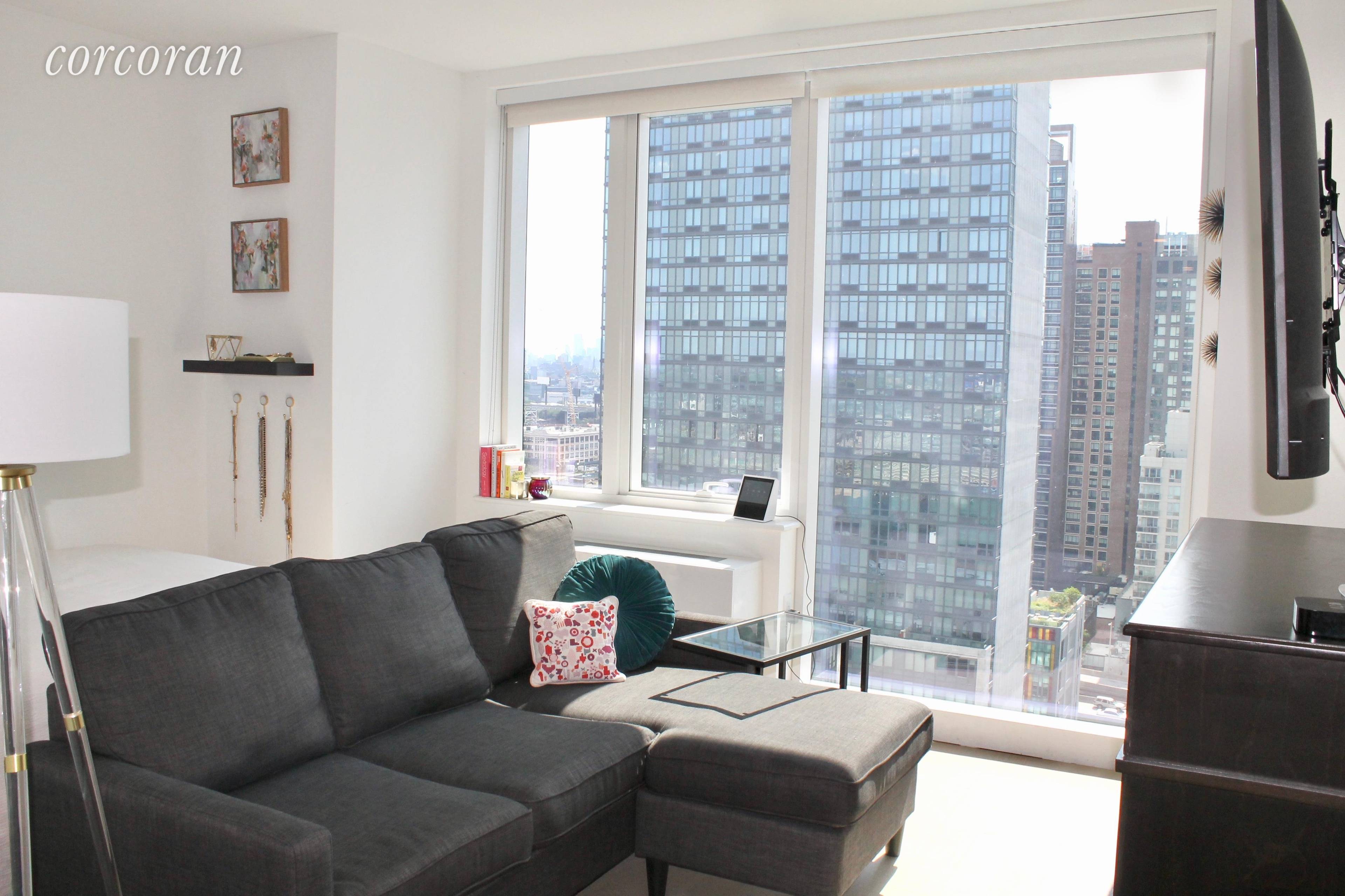 NO FEE ! ! Rent Stabilized Lease Assignment 7 months with option to renew This bright and modern studio in the the sought after luxury rental development, Jackson Park, has ...