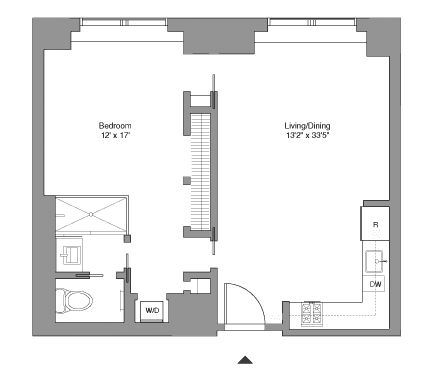 Financial District – Premier 1 bedroom/1 bath unit in Downtown Manhattan for $1,350,000