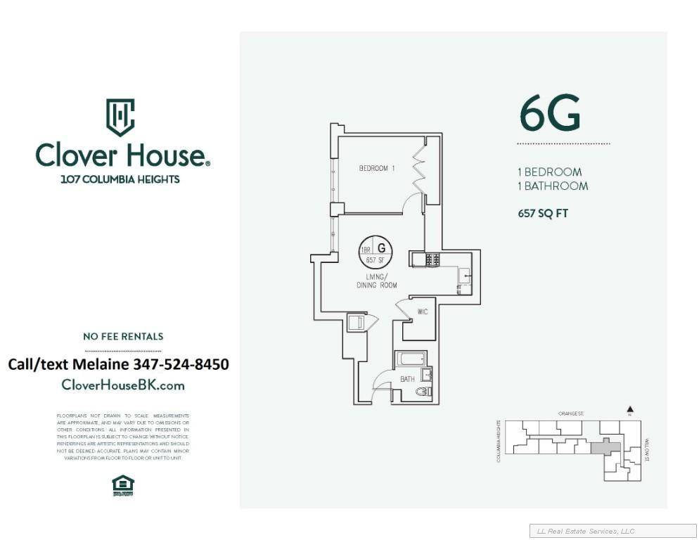 NET EFFECTIVE RENT ADVERTISED GROSS RENT 4140 ONE OF THE BEST 1 BR LAYOUTS AT CLOVER HOUSE !