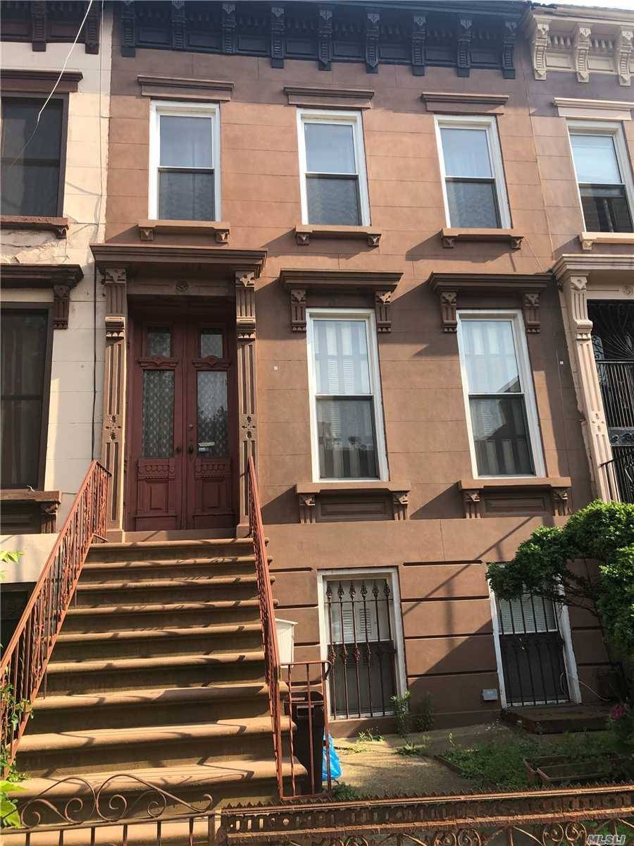 I am pleased to present one of the very few available south facing brownstones located in the historic district of Bedford Stuyvesant.