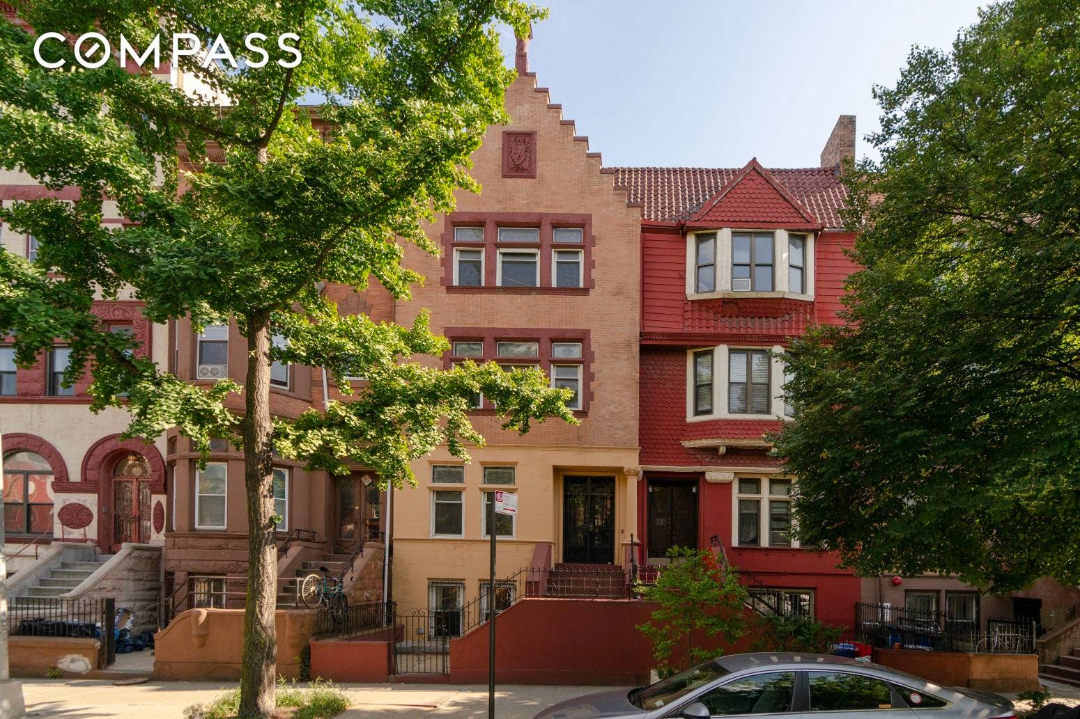 This rare gem designed by George Chappell located in the north historic district of Crown Heights is an unusual find.