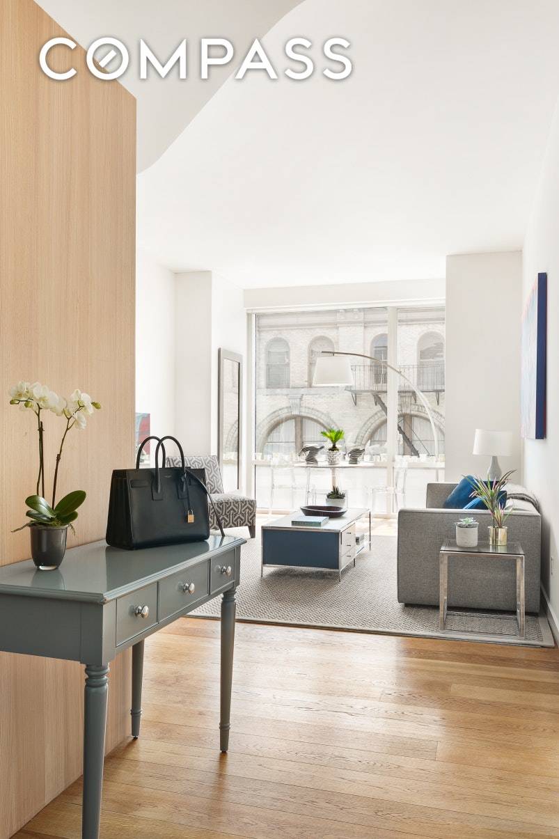 Apt. 6G housed in the prestigious Soho condominium The Soho Mews is a thoughtfully designed and artfully executed two bedroom home.