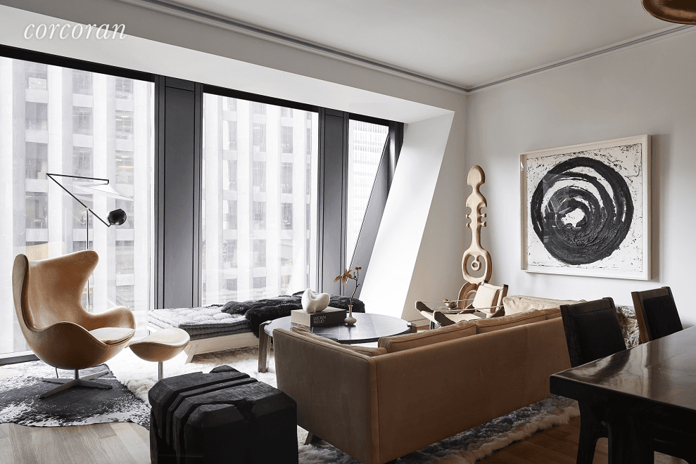 With interior design by New York based architect, designer and artist Thierry Despont, Residence 28D is a 2, 691 SF 250 SM three bedroom with primary exposure to south and ...