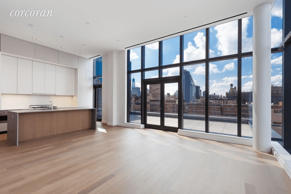 Located in the brand new luxury condominium, 150 Rivington Street, this spectacular corner penthouse has been impeccably designed and spans approximately 1, 626 square feet with three bedrooms and three ...