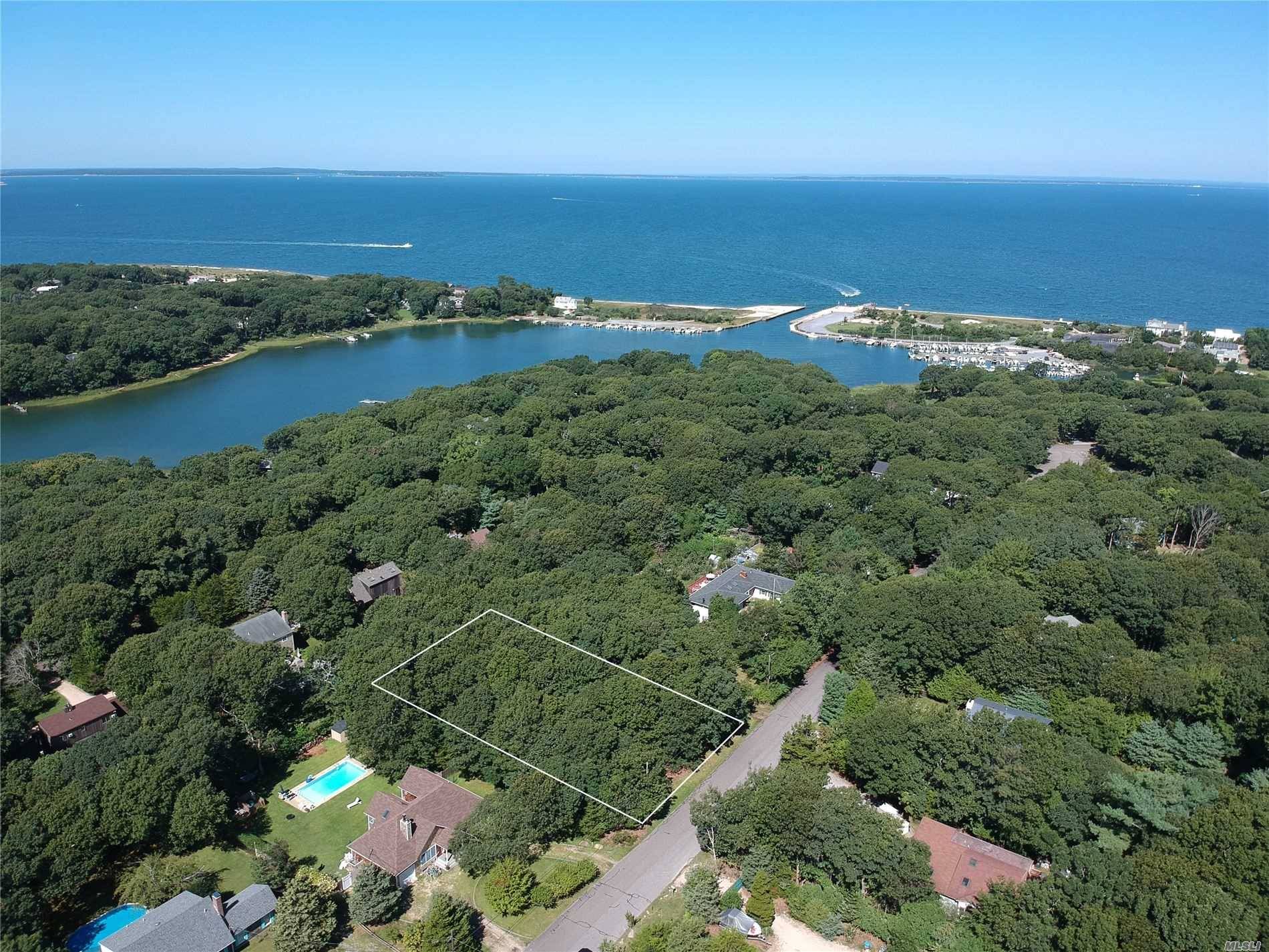 A great opportunity to build your dream home in the Clearwater Beach Association area of Springs, East Hampton.