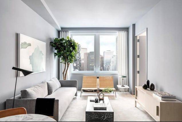 NO FEE FiDi High Ceiling 3 Bed Apartment with Modern Appliances