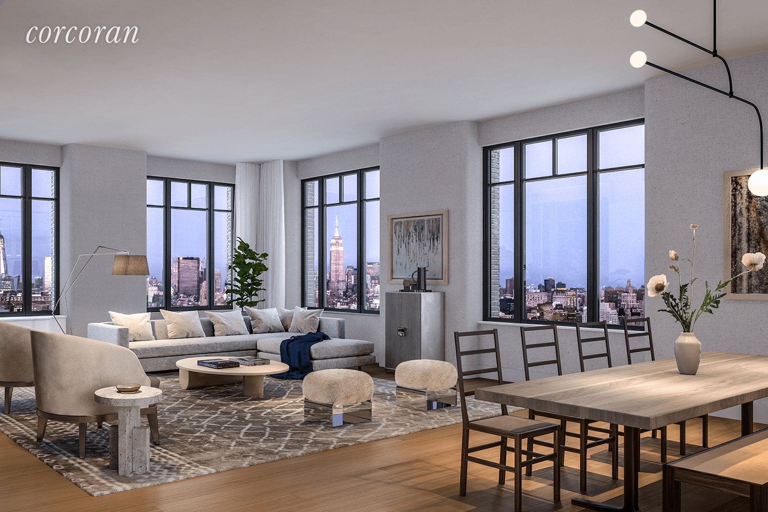 Please Contact Us for a Virtual Appointment Perched on the 23rd floor, residence 23C at Greenwich West is an exceptional three bedroom three and a half bathroom condominium home which ...