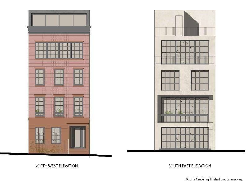 WEST VILLAGE TOWNHOUSE WITH APPROVED PLANS – NOT LANDMARKED -   HUDSON RIVER WATER VIEWS 