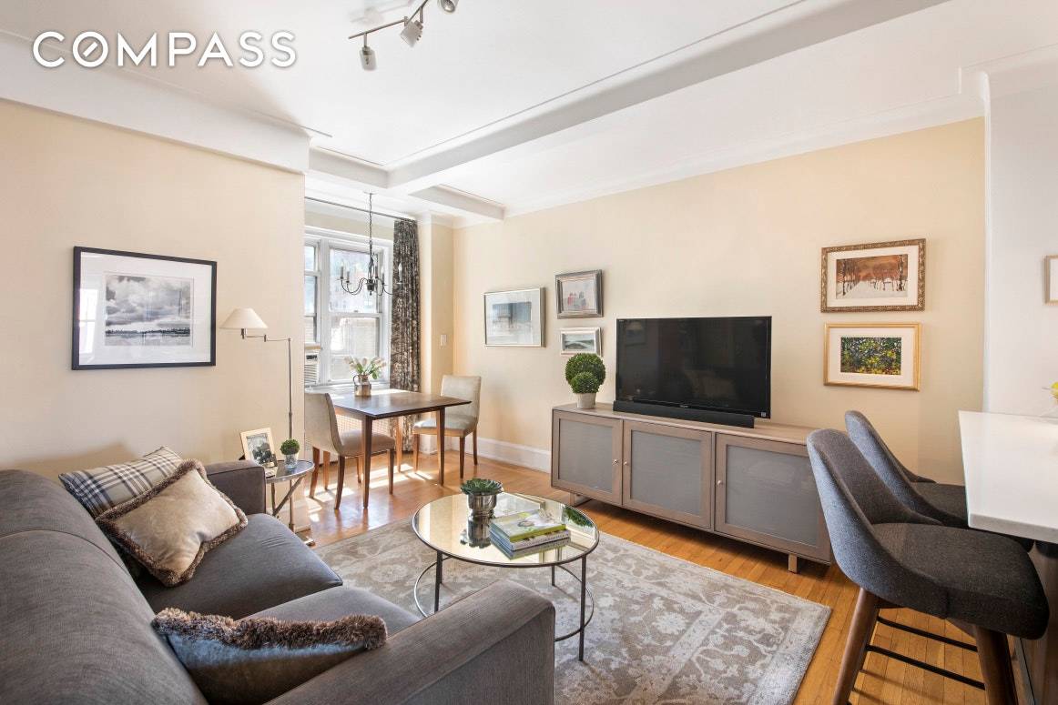 Mint Pre War 1 Bedroom 1 BathWelcome to 7A, a meticulously renovated one bedroom, one bath apartment with three exposures in an Upper West Side full service pre war co ...