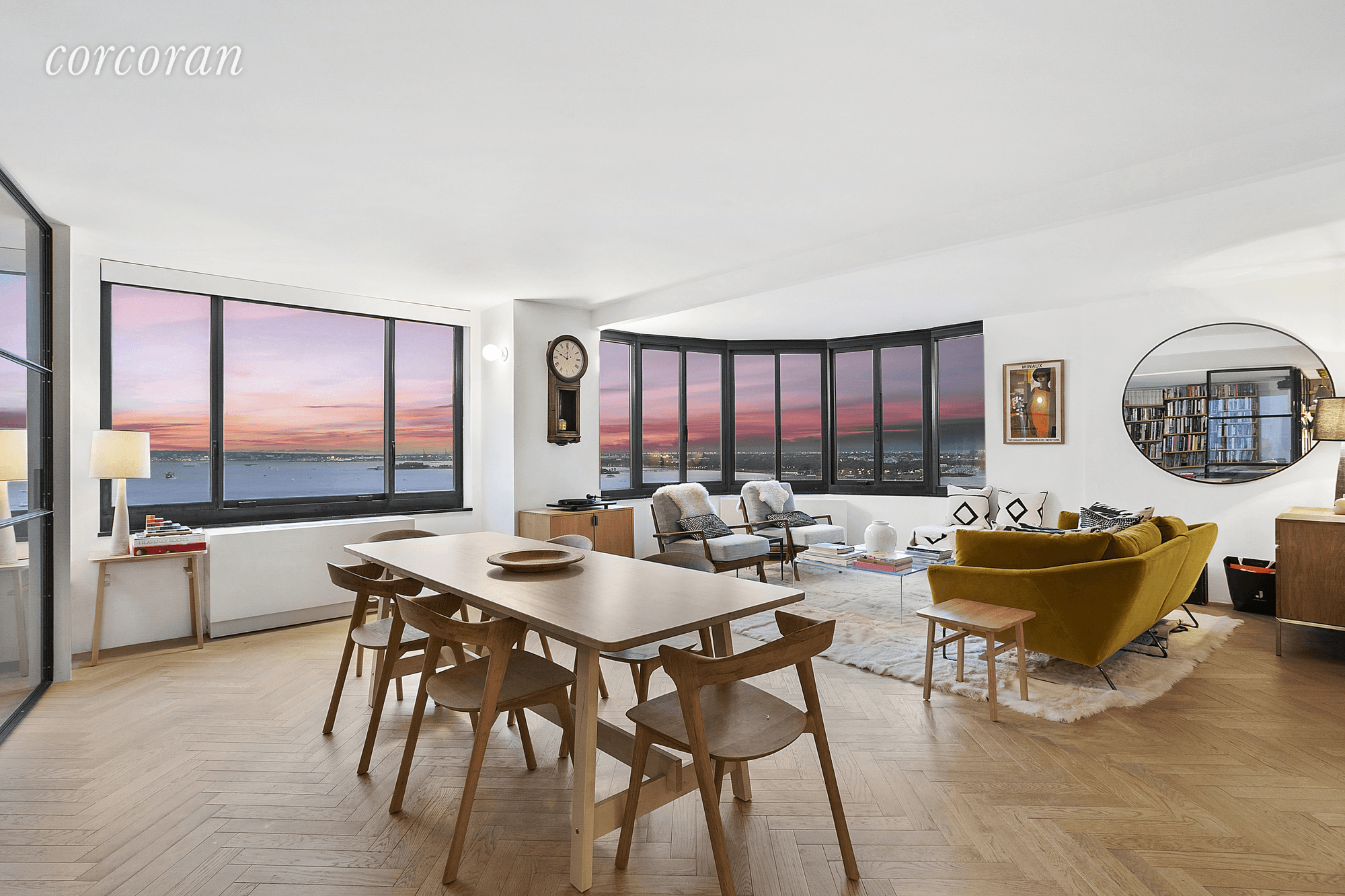Offering the perfect combination of expansive living space and iconic water views, this gut renovated three bedroom plus family media room, two and a half bathroom home is a truly ...