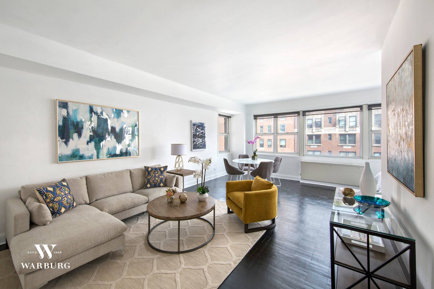 Bright and beautiful. Apartment 15AN at 35 East 85th Street is perfectly located on a high floor in a wonderful full service coop.