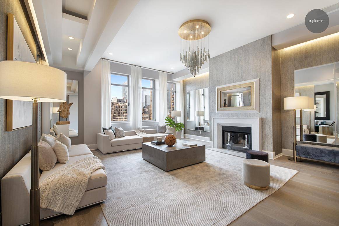 Penthouse perfection at the freshly remodeled Chelsea Mercantile.