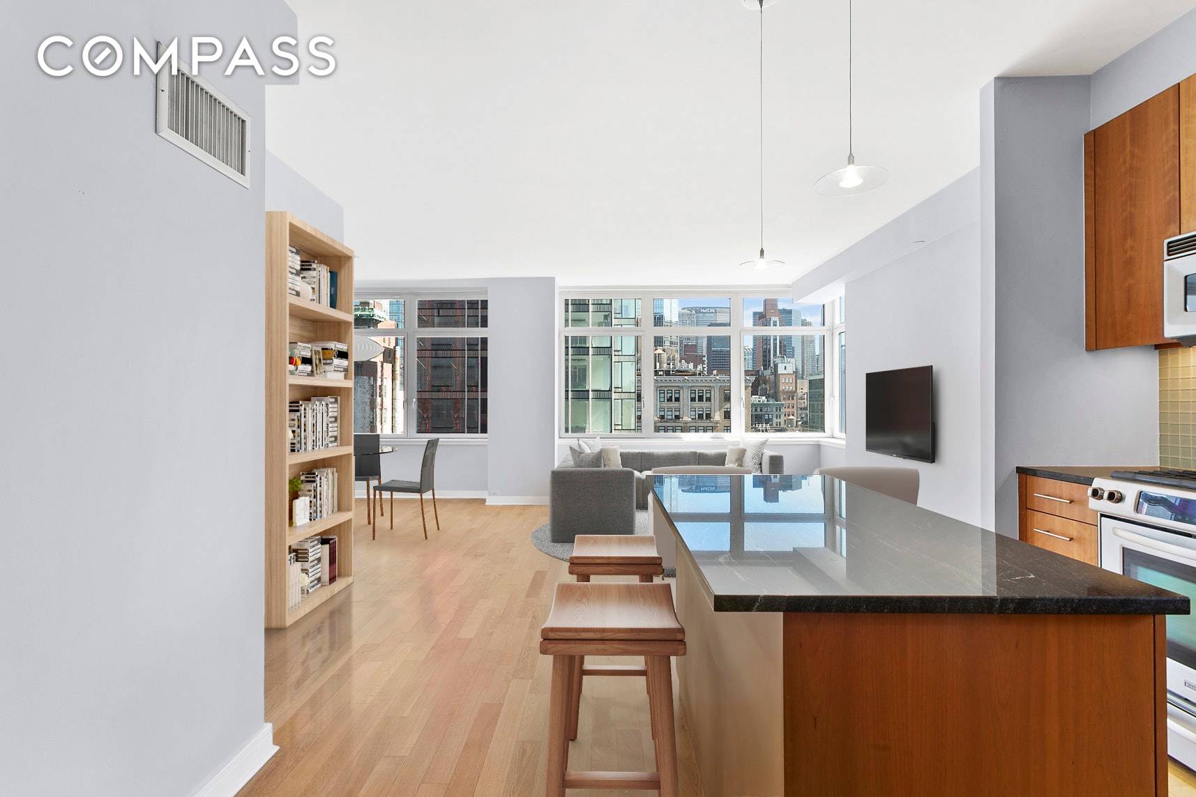 Incredible NEW price motivated seller Investor friendly Welcome to this gorgeous NoMad 20th floor 2 Bedroom 2 Bathroom home w stunning city views including the Empire State and Chrysler Building ...