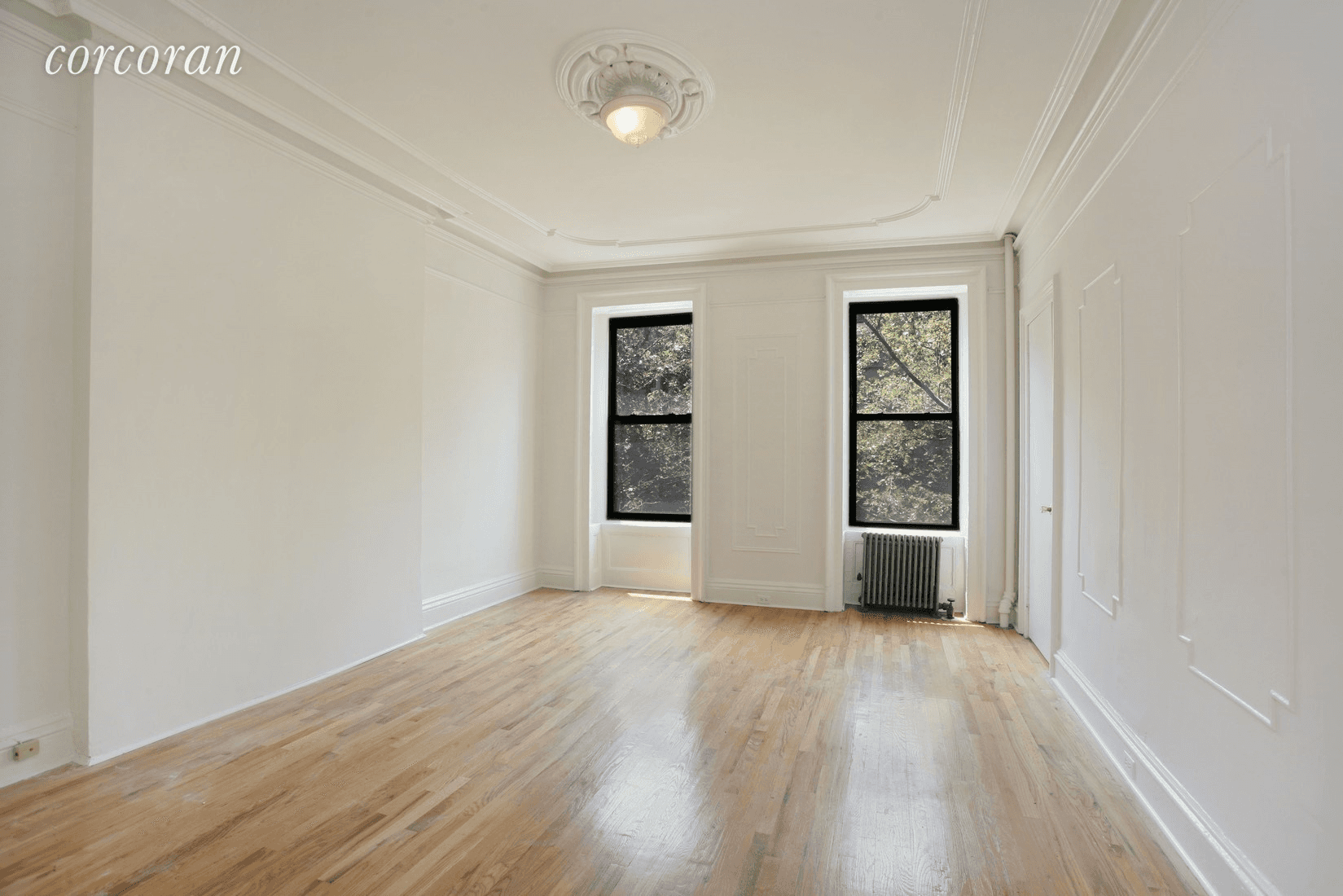 Truly a stunner, this full floor in one of the most lovingly maintained 22' Brownstones offers approximately 1150sf of living space.