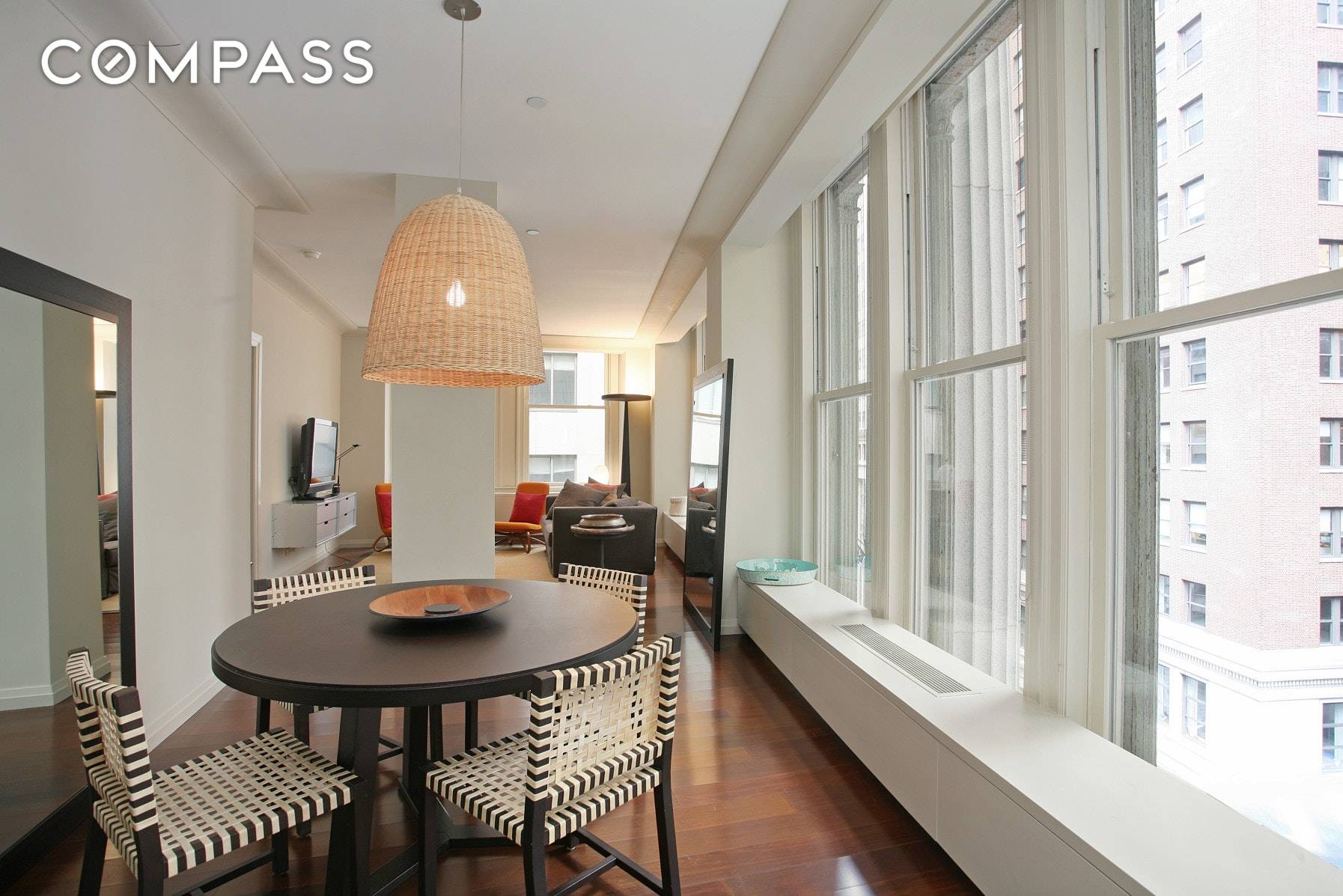 Ultra rare Wall Street facing corner 1 bedroom, offered at an outstanding price.