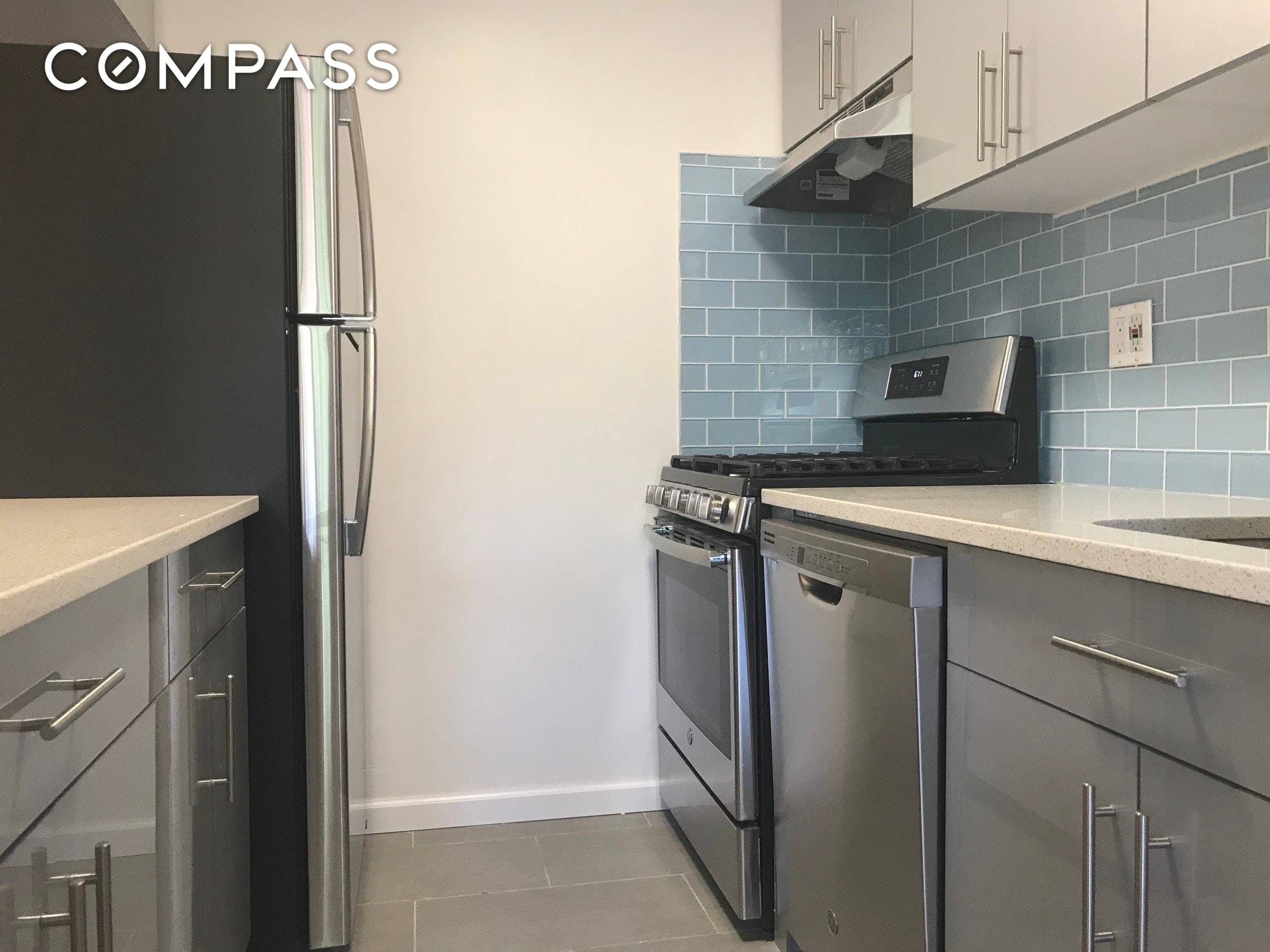 Coming Soon and No Fee ! Bright and recently renovated two bedroom one bath home at the Columbia Gardens building in the Columbia Waterfront District !