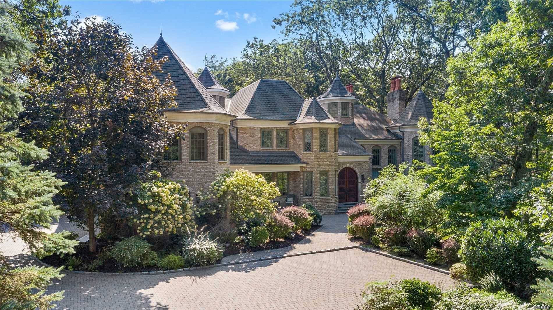 This Exquisite Custom Built Colonial Boasts a Flawless 7500 Sq.